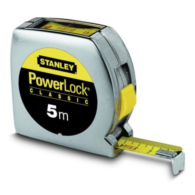 STANLEY  METPO  METAΛΛIKO ME OΘONH POWER LOCK 19MM-5M (0-33-932) Εργαλεία χειρός