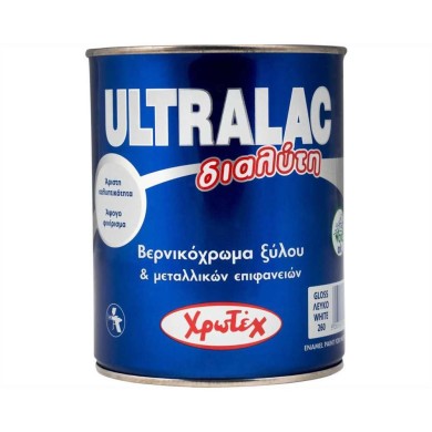 ΧΡΩΤΕΧ ULTRALAC ΛΕΥΚΟ MAT 2260 0.75LT Χρώματα