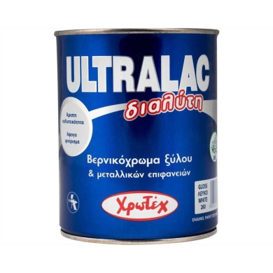 ΧΡΩΤΕΧ ULTRALAC ΛΕΥΚΟ SATINET 1260 0.75LT Χρώματα