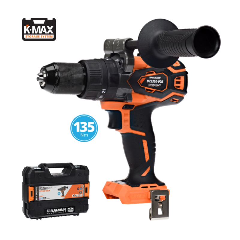 KRAUSMANN ΚΡΟΥΣΤΙΚΟ ΔΡΑΠ/ΔΟ 2 ΤΑΧ. UNI 20V 135Nm SOLO (U72320-00CB) KRAUSMANN ΚΡΟΥΣΤΙΚΟ ΔΡΑΠ/ΔΟ 2 ΤΑΧ. UNI 20V 135Nm SOLO (U72320-00CB)