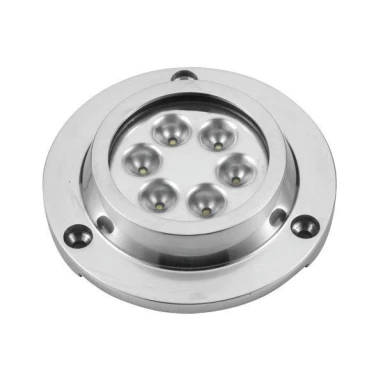 ΦΑΝΑΡΙ ΥΠΟΒΡΥΧΙΟ ΙΝΟΧ SS316 6LED ΛΕΥΚΟ ΦΩΣ 6x3W (00299-6WH) Ναυτιλιακά